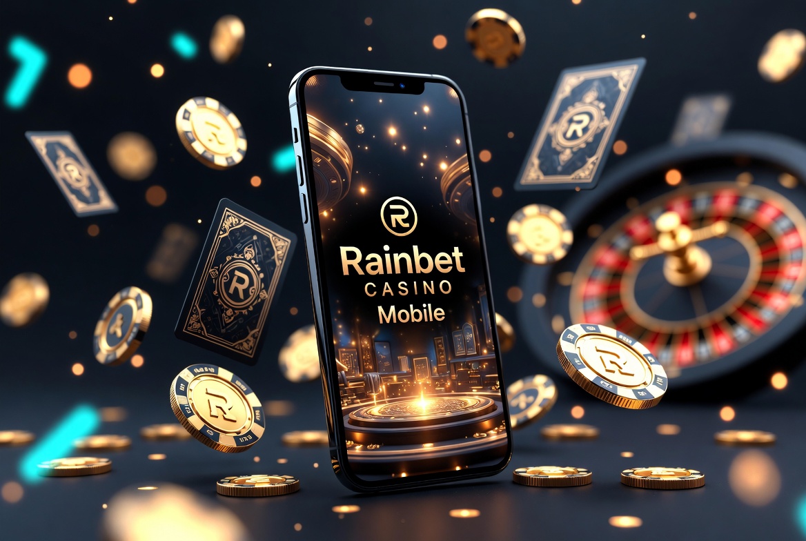 Rainbet Casino mobile version on smartphone browser